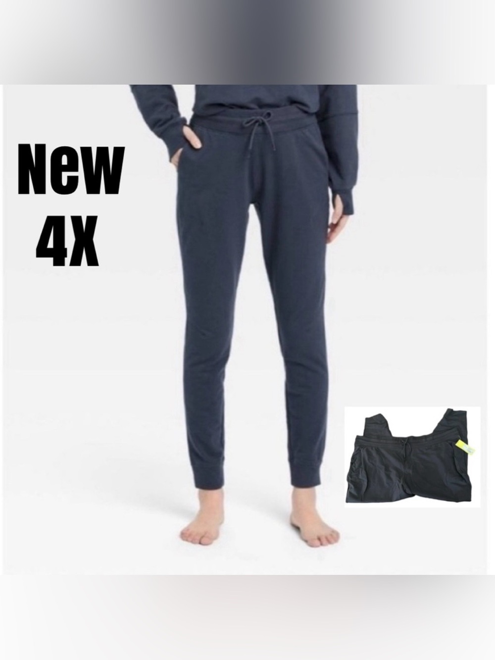 4X French Terry Joggers drawstring waistband by Target All in motion